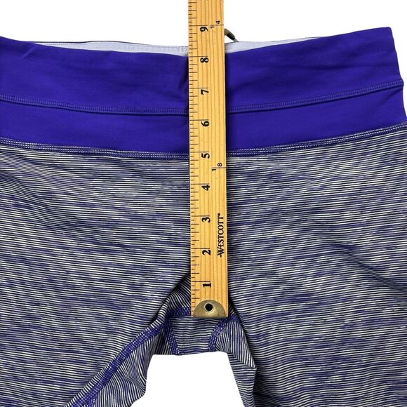 Lululemon Run Inspire Crop II Bruised Berry Wee Leggings Women's Size 6‎ EUC - Picture 12 of 16